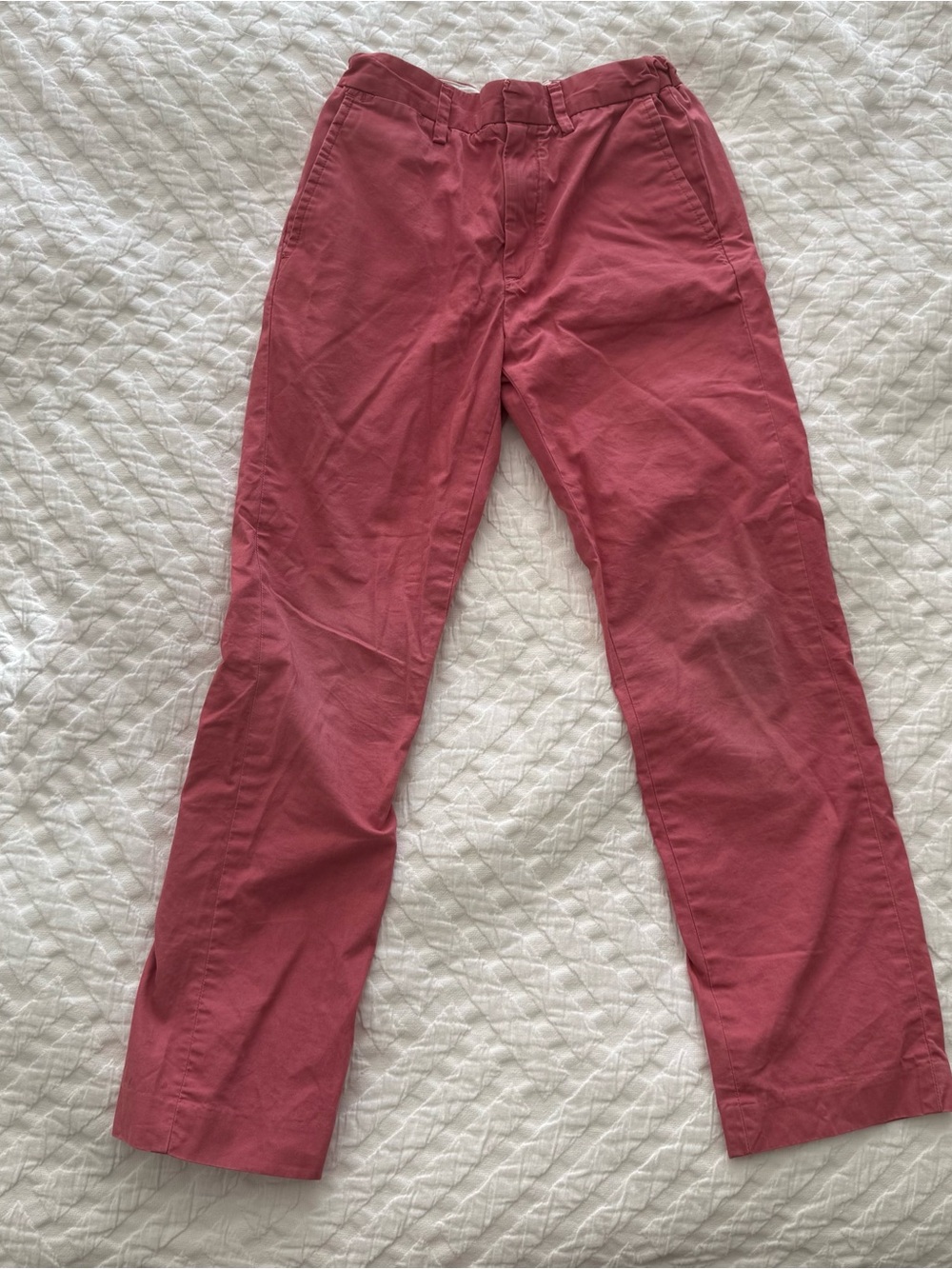 Crewcuts Boys Slim Fit Chinos in Dusty Rose